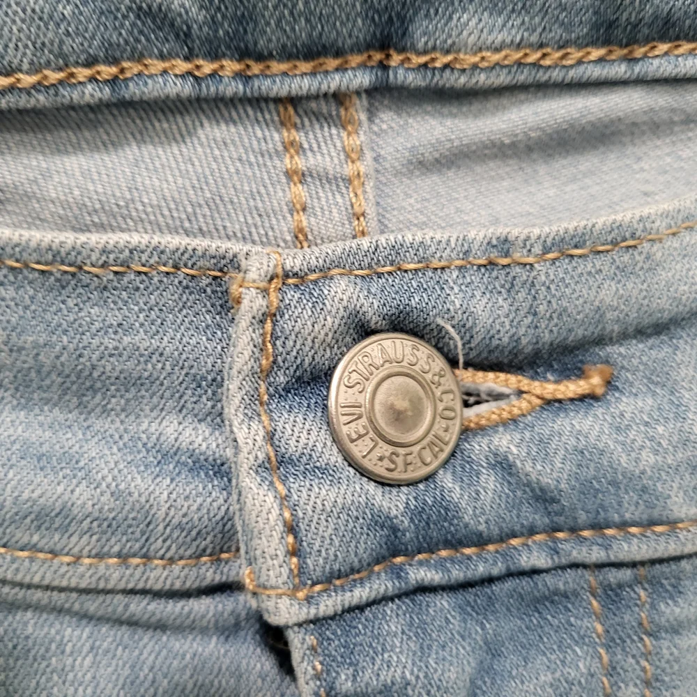 Women's Light Blue Denim Shorts